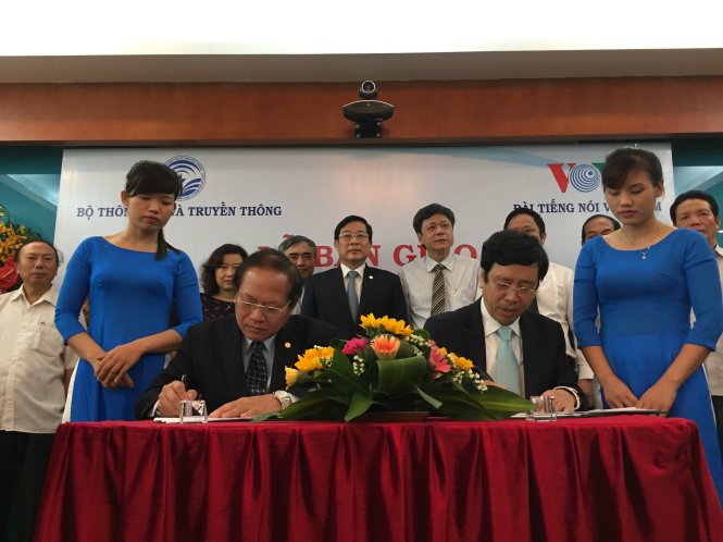 В Ханое официально передано Цифровое телевидение "Голосу Вьетнама"